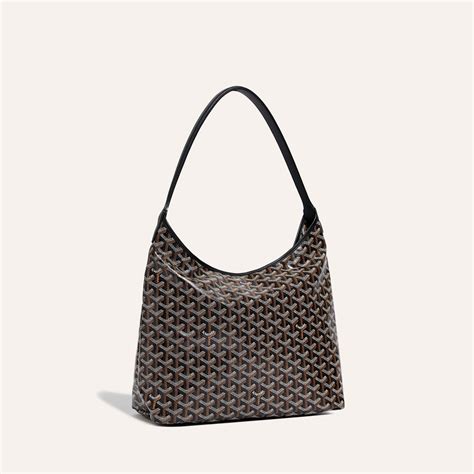 goyard black hobo|goyard boheme hobo bag.